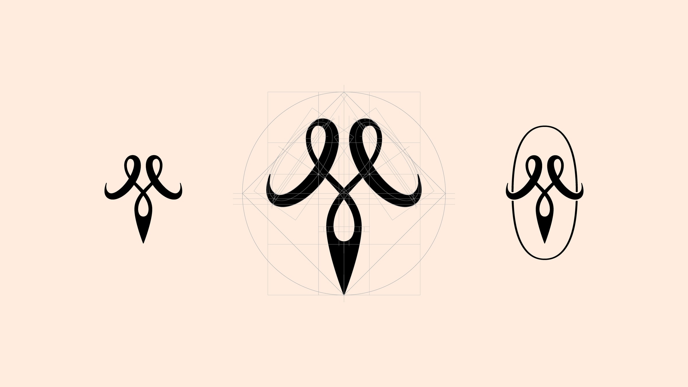 Construction of the MONTRER brand mark