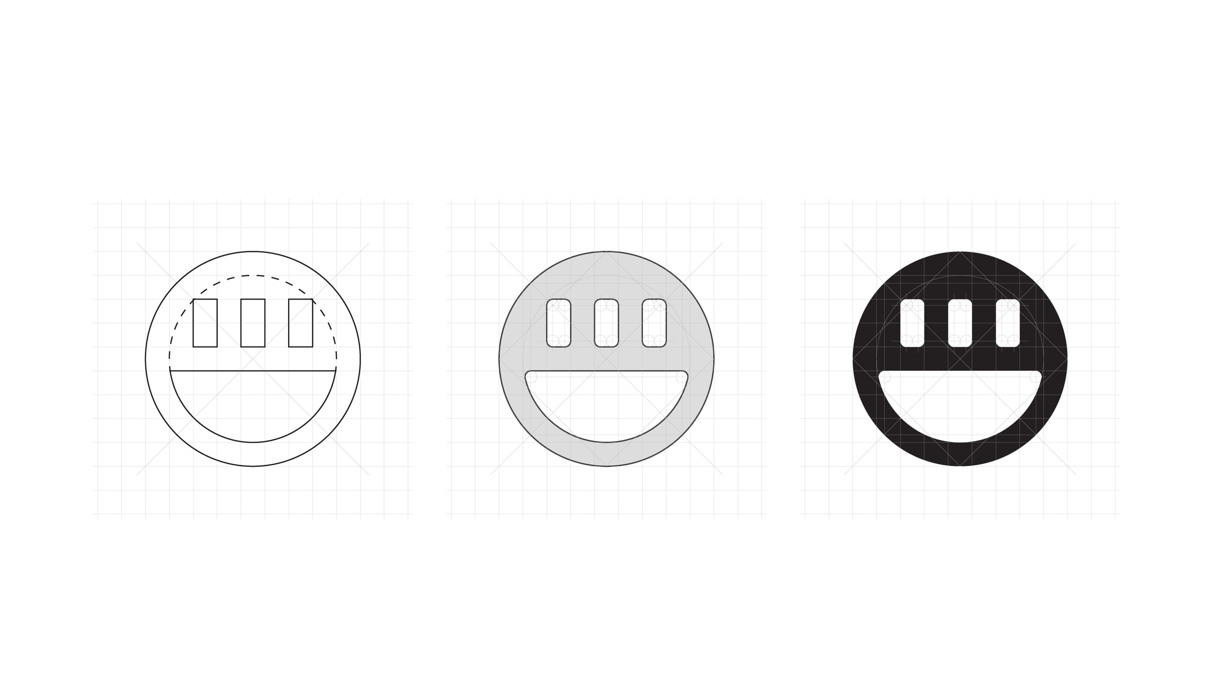 Construction of the PROMIN AEROSPACE brand mark: from sketch to final form