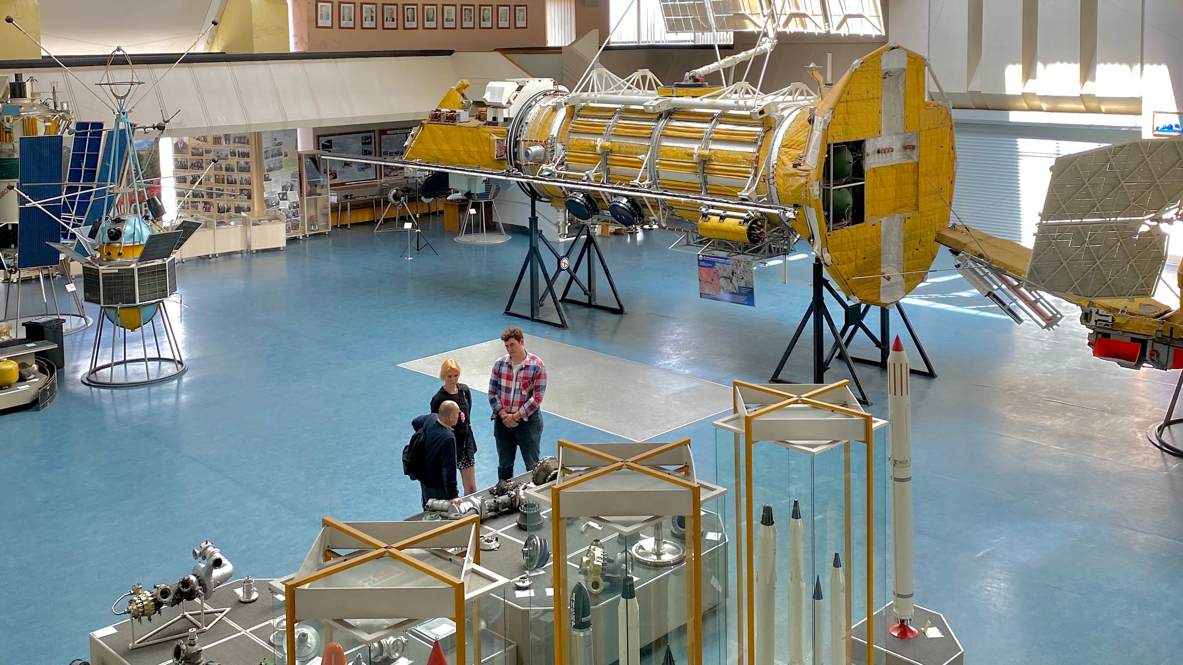 Space museum in Dnipro, Ukraine
